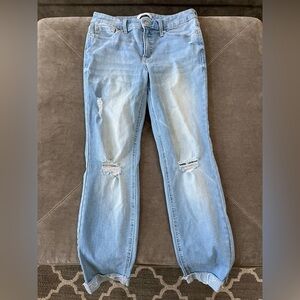 LC Lauren Conrad Light Blue Boyfriend Jeans
